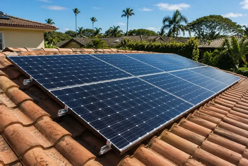 Installation de panneaux solaires à Cours-de-Pile